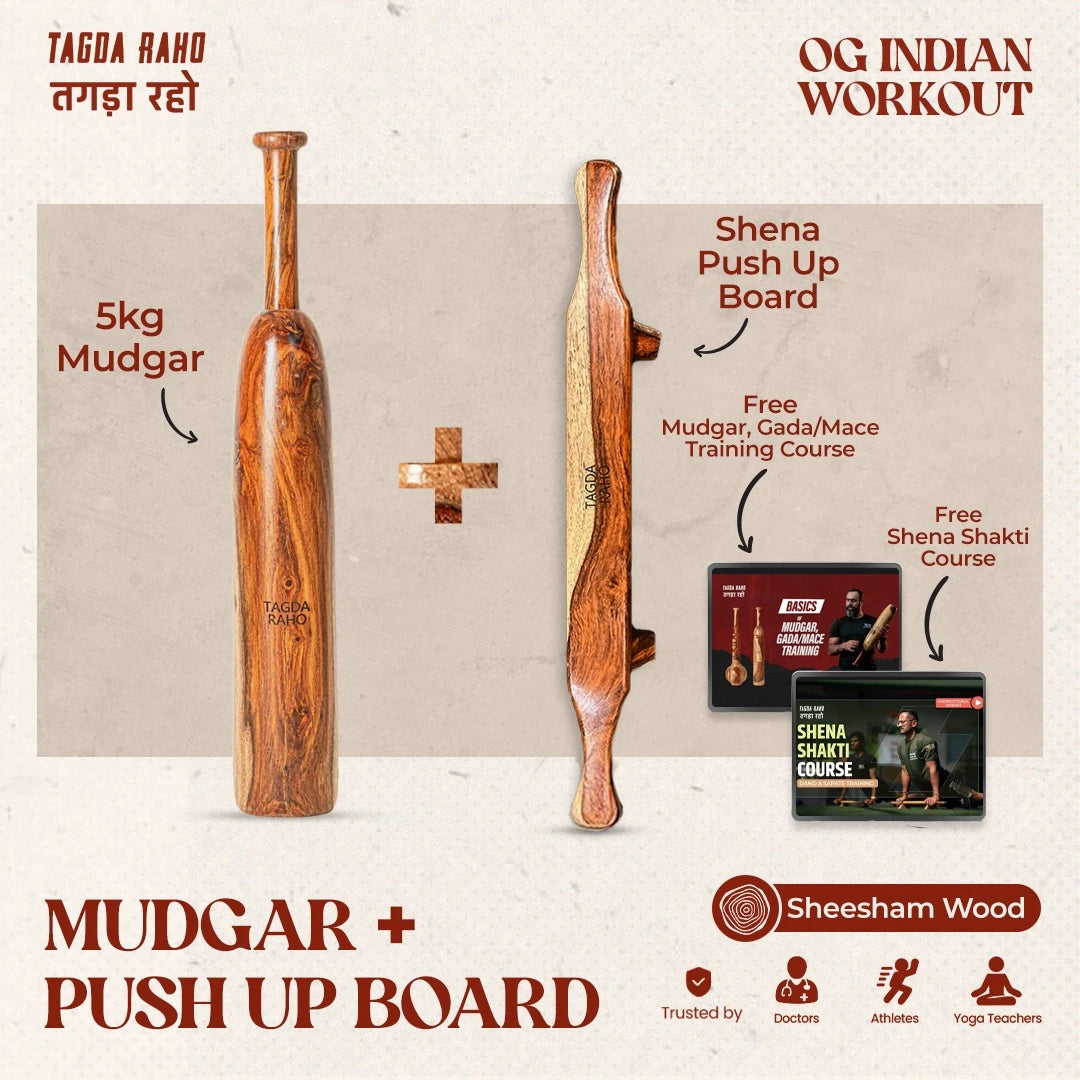 Mudgar + Push Up Board