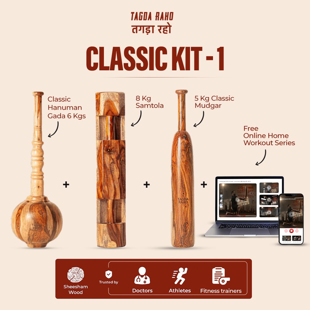Classic Kit - 1 + Free Online Home Workout Series - Tagda Raho