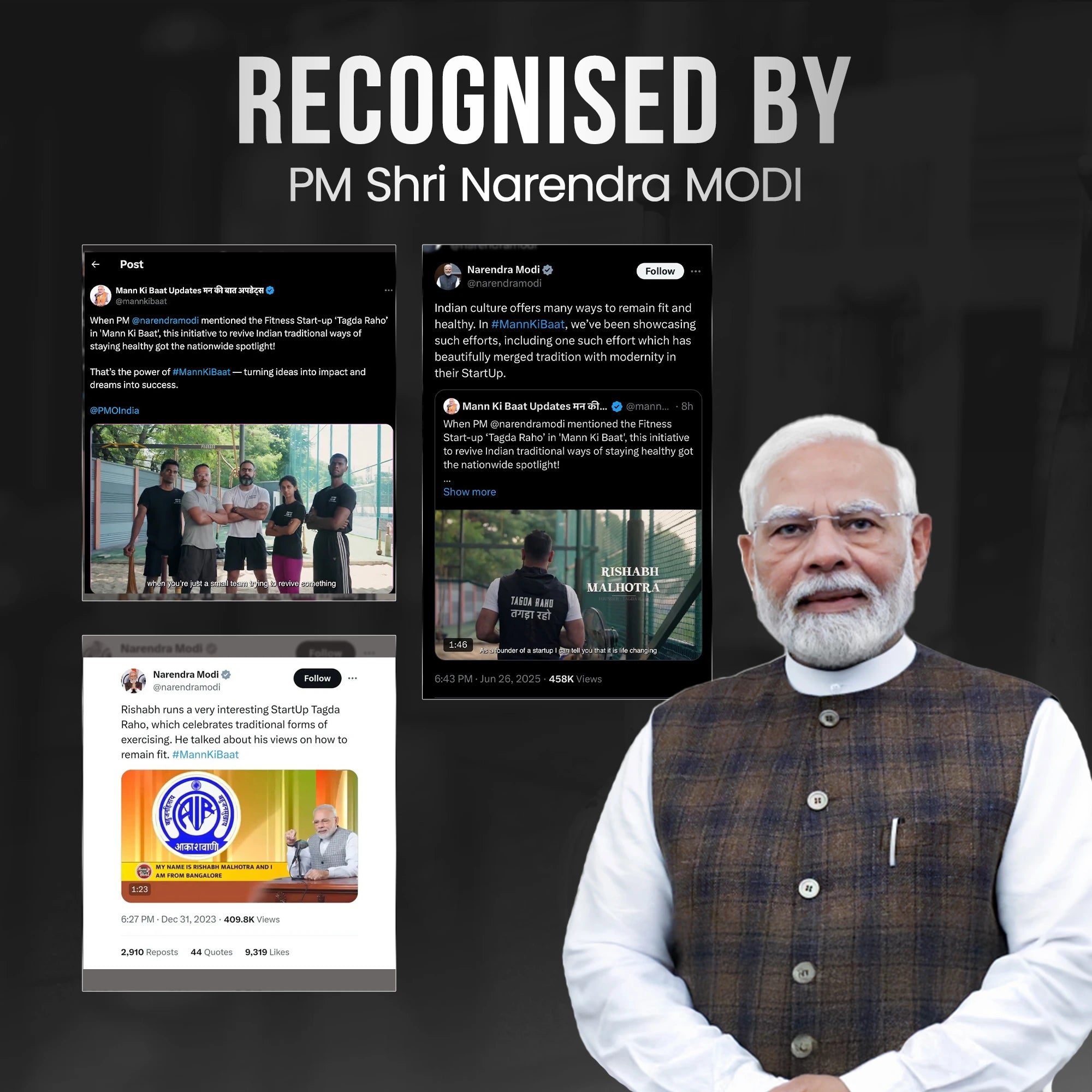 Modular Hanuman Gada 6 kg + Free Online Home Workout Series