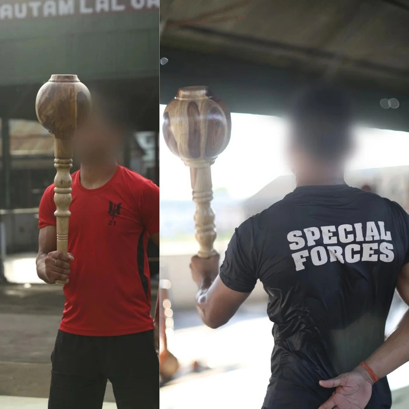 Classic 4 Kg Hanuman Gada + Free Online Home Workout Series