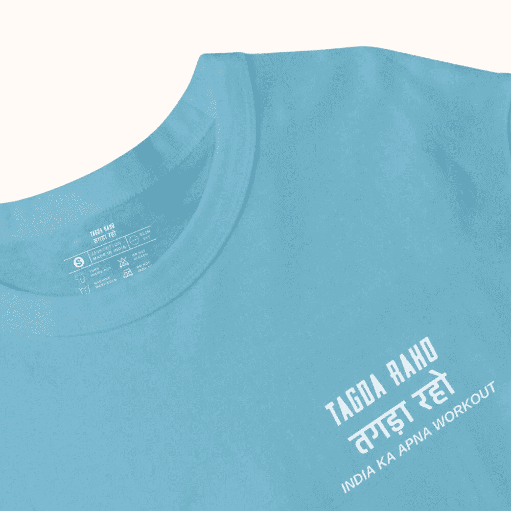 T-shirt - Blue - Tagda Raho