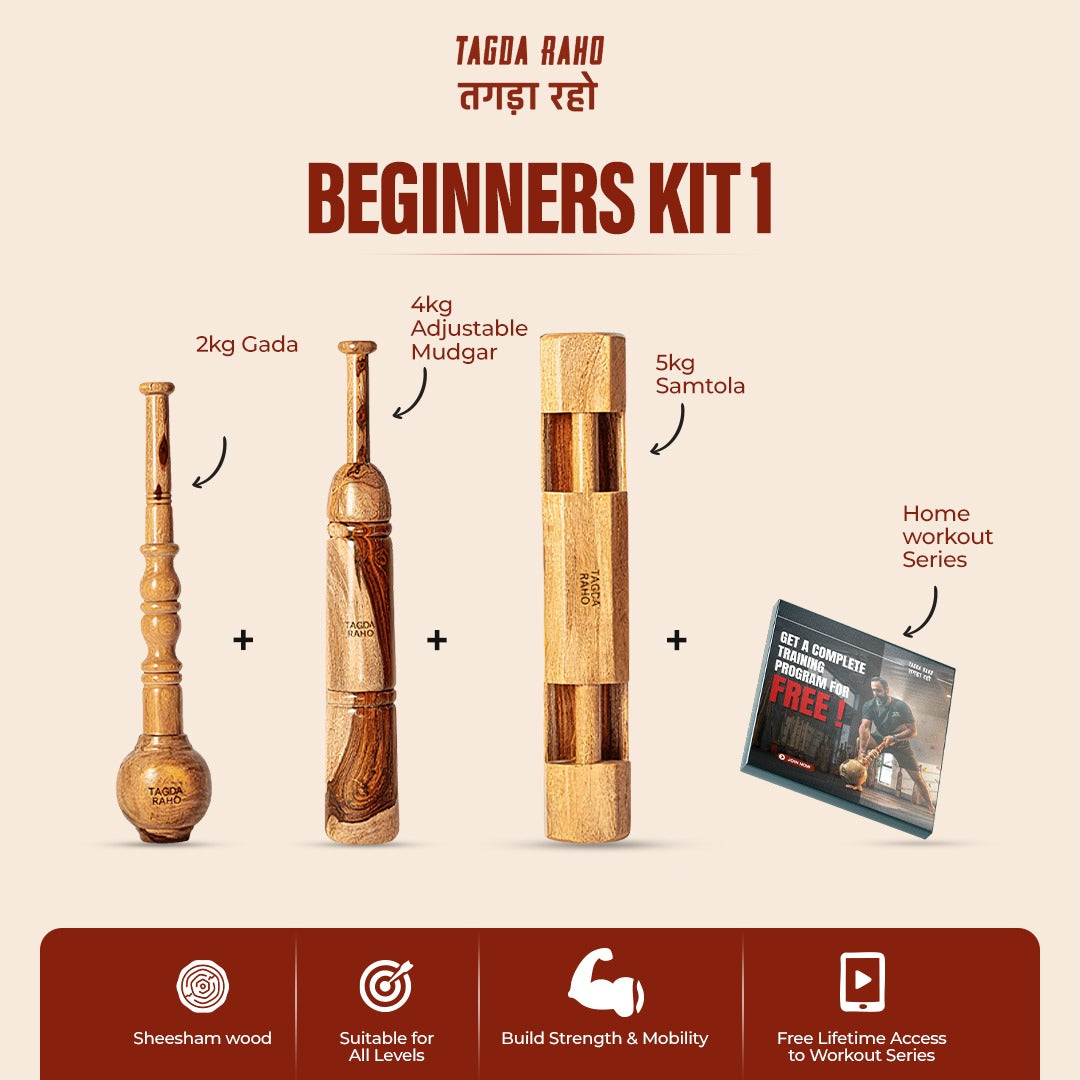 Beginners Kit -1  + Free Home Workout Series.