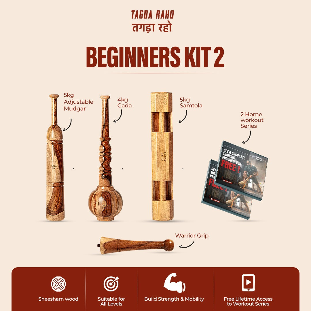 Beginners Kit -2 + Free Home Workout Series.