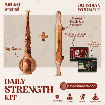 Daily Strength Kit  + Shena Push-up Board