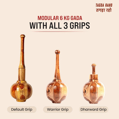 Modular Hanuman Gada 6 kg + Free Online Home Workout Series