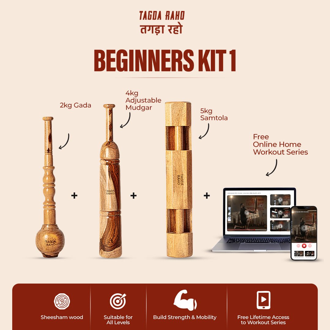 Beginners Kit - 1 + Free Online Home Workout Series - Tagda Raho