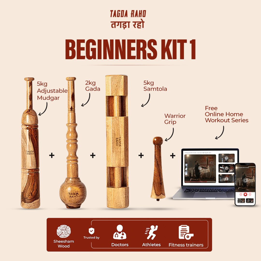 Beginners Kit - 1 + Free Online Home Workout Series - Tagda Raho