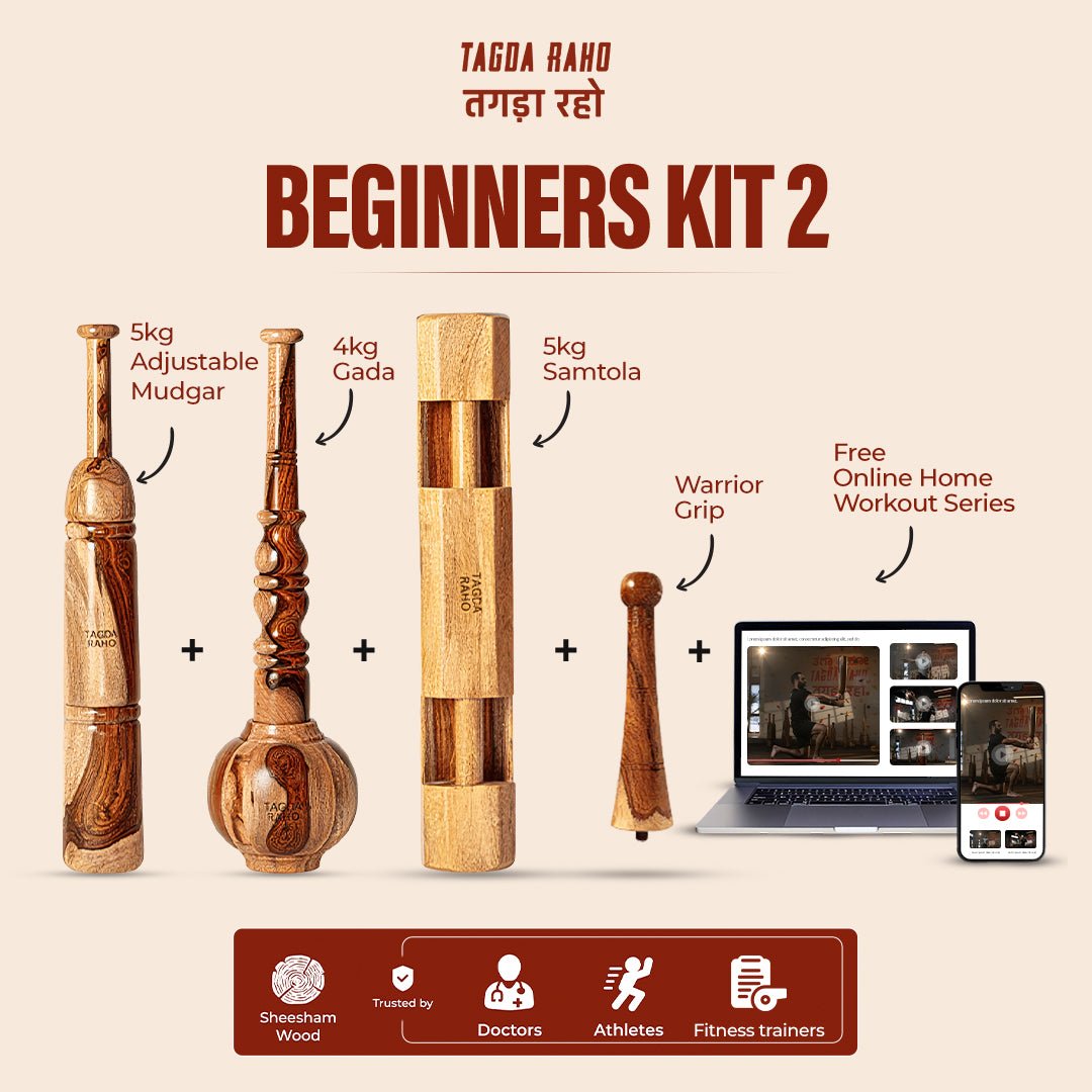 Beginners Kit - 2 + Free Online Home Workout Series - Tagda Raho