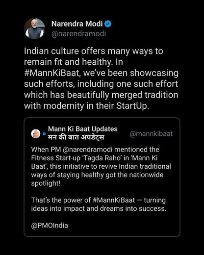 Classic 2 Kg Gada Pair + Free Online Home Workout Series - Tagda Raho