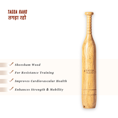 Classic 2 Kg Mudgar + Free Online Home Workout Series - Tagda Raho