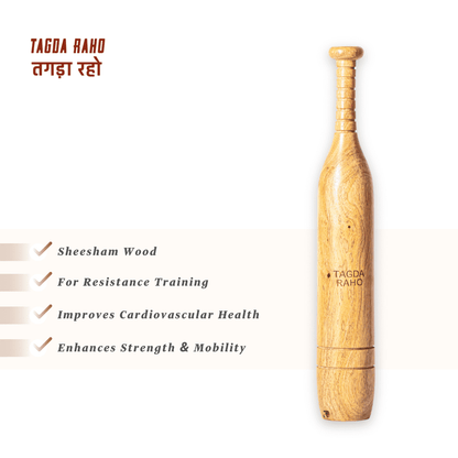 Classic 2 Kg Mudgar + Free Online Home Workout Series - Tagda Raho