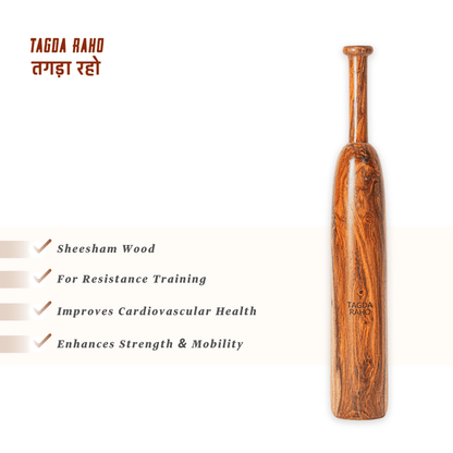 Classic 5 Kg Mudgar + Free Online Home Workout Series - Tagda Raho