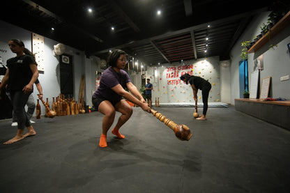 Classic Hanuman Gada + Free Online Home Workout Series - Tagda Raho