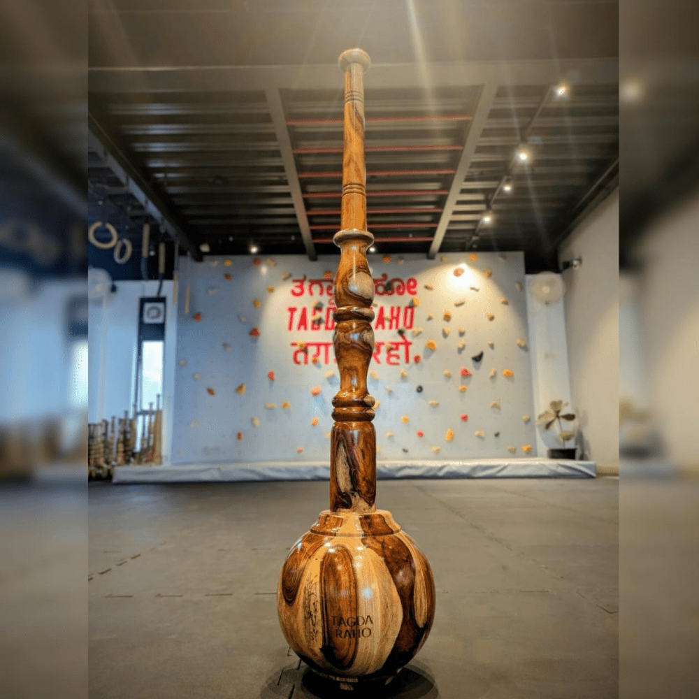 Limited Edition Classic 8 Kg Hanuman Gada - XL Grip - Tagda Raho