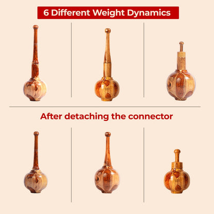 Modular Hanuman Gada 6 kg + Free Online Home Workout Series - Tagda Raho