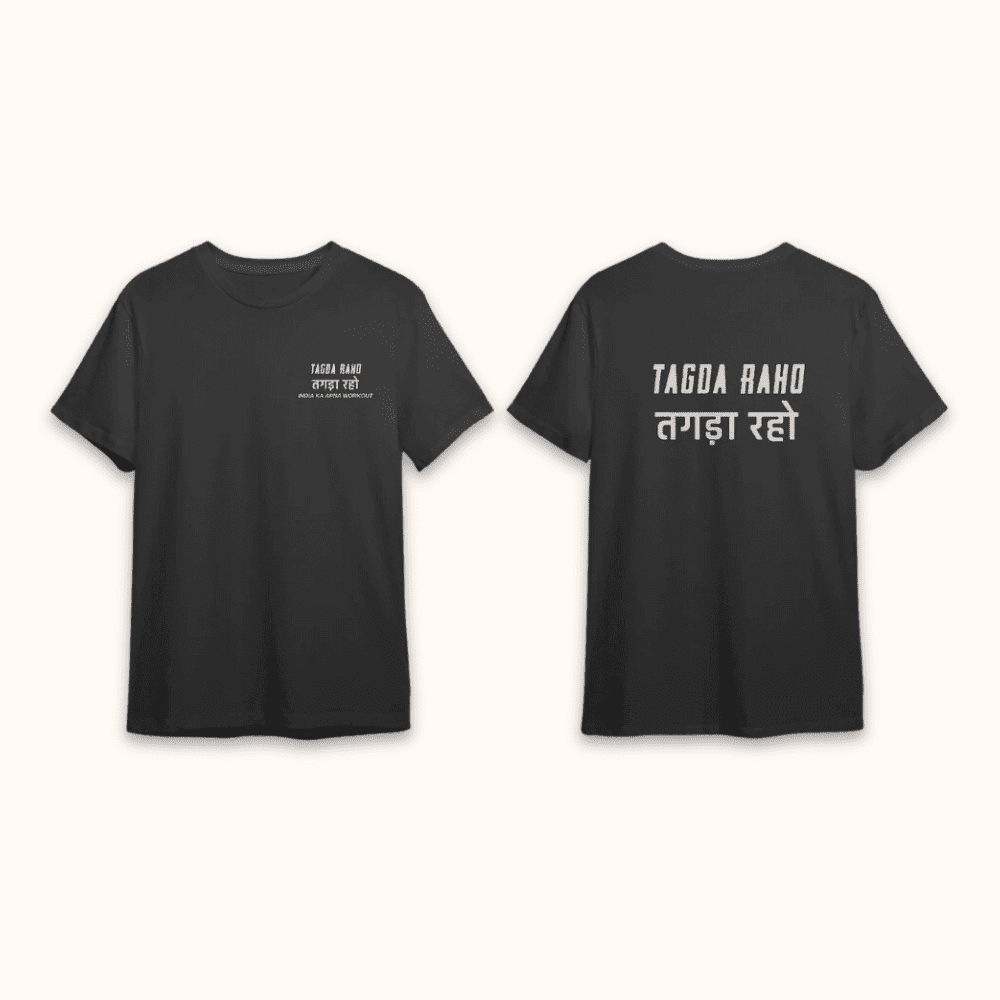 T-shirt - Black - Tagda Raho