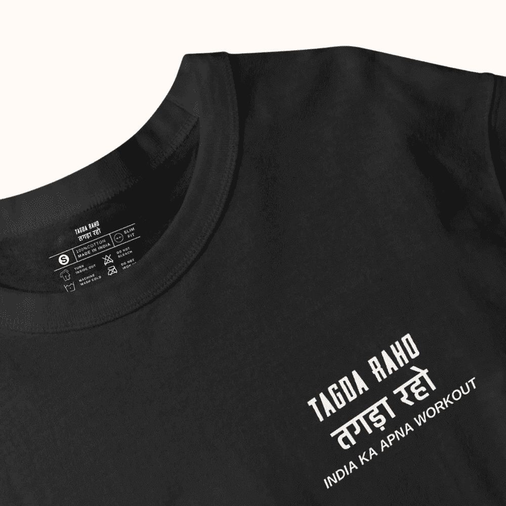 T-shirt -Black